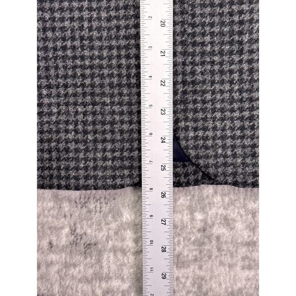 J Crew Parke Blazer 2 Womens Houndstooth Wool Single Button Jacket - Picture 6 of 9